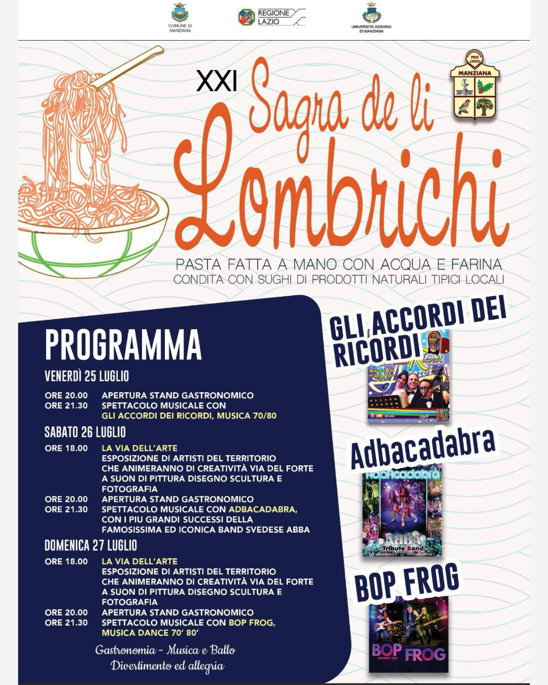 Sagra de li lombrichi 2025