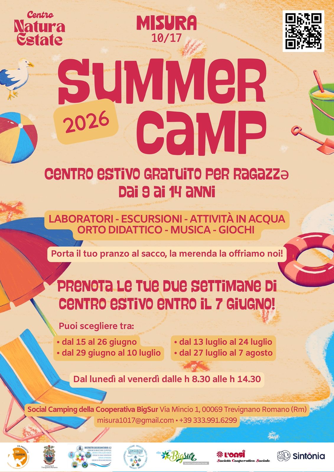 Summer camp 2026