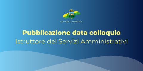 Pubblicazione data colloquio