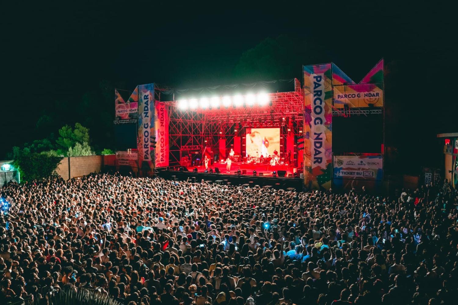 Concerto all'aperto sotto le stelle