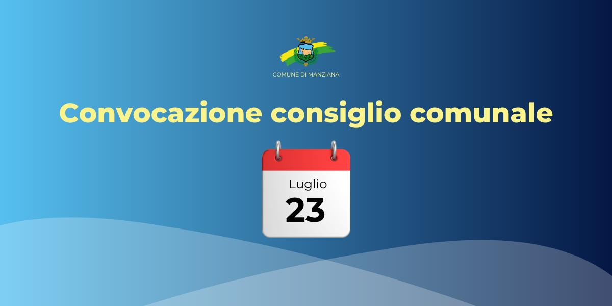 Consiglio Comunale luglio 2026